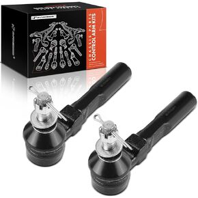 A-Premium 2 x Front Outer Tie Rod Ends, Compatible with Chevrolet Malibu, Classic, Uplander & Buick Rendezvous, Terraza & Oldsmobile Curlass & Pontiac Aztek, Grand Am, Montana & Saturn Relay