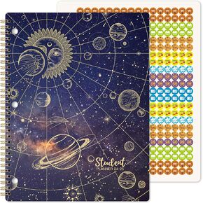 Student Planner 2025-2026 - School Planner with Stickers, July 2025 - June 2026, 8.5" x 11", 2025-2026 Student Planner/Academic Planner - Planet
