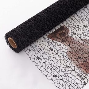 Flower Wrapping Mesh Paper Iregular Hollow Net Wrapper Floral Bouquet Paper Fresh Flower Packaging Sheet Florist Wrap Supplies for Birthday Wedding Valentine's Day