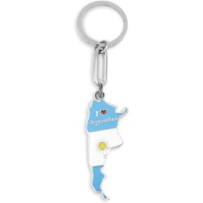 Keychain -Argentina MAP-