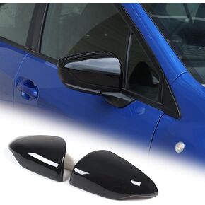 2PCS Car Rearview Mirror Cover Trims Compatible with 2022 2023 Subaru WRX Side Mirror Cover Car Exterior Door Side Rear View Mirror Protector Cover (Carbon Fiber Pattern)