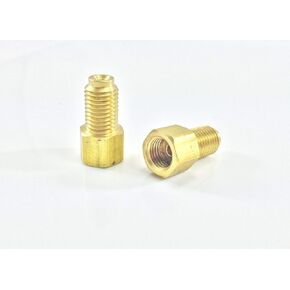 The Stop Shop 3/16 Inch Brake Line Adaptor 3/8"-24(Female End) to 7/16"-24(Male End) Pack of 2