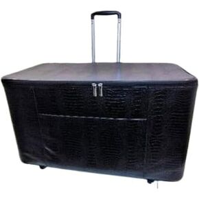 حقيبة ماكينة الخياطة - حقيبة دوارة ذات عجلات صلبة فاخرة مقاس 27 × 14 × 15.5 بوصة - حماية ونقل ماكينة الخياطة الخاصة بك بأناقة in Kuwait