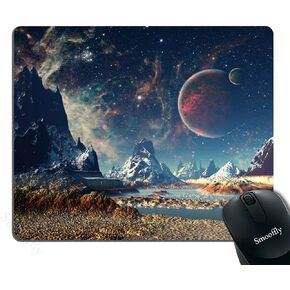 Smooffly Gaming Mouse Pad Custom,Follow your dreams Mouse pad Cute baby sloth on The tree Personality Desings Gaming Mouse Pad