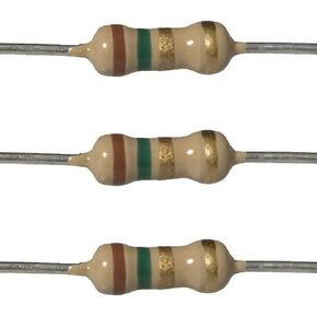100EP5141R50 1.5 Ohm Resistors, 1/4 W, 5% (Pack of 100)