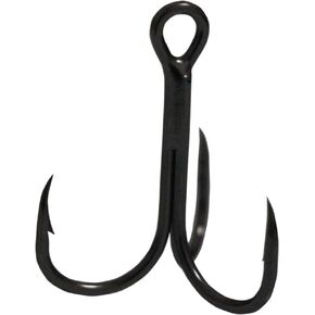 10pcs Strong Treble Fishing Hook Stainless Steel Replacement Treble Hooks 2/0 1/0 2# 4# 6#