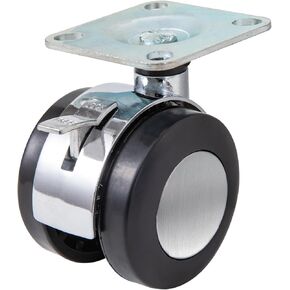 1.5 بوصة مع عجلات لاصقة للفرامل وعجلات الأجهزة وعجلة عالمية دوارة 360 درجة مناسبة للأجهزة المنزلية الصغيرة وصناديق القمامة والأثاث وصناديق التخزين وما إلى ذلك (4 عبوات) in Kuwait