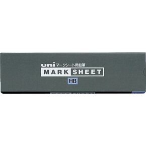 Mitsubishi Pencil Uni UMSHB Pencil for Mark Sheets, HB, 1 Dozen