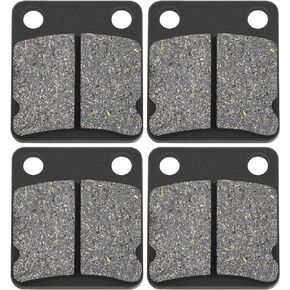 AHL Semi-metallic Front Brake Pads Set for Kawasaki KVF360 A Prairie 360 (4x4) 2003-2010 KVF360 B Prairie 360 2003-2009 KVF400 A1/A2/B1 Prairie 1997-1998