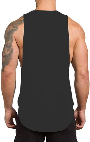Men's 3 Pack Crewneck Workout Tank Top Gym Muscle Tee Fitness Sleeveless Mens Shirts Casual Summer Clothes in Saudi Arabia