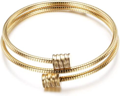 Stainless Steel Twisted Double Cable Birthday Bracelet Love Bangle Cuff Adjustable Bracelets Jewelry for Women in Saudi Arabia