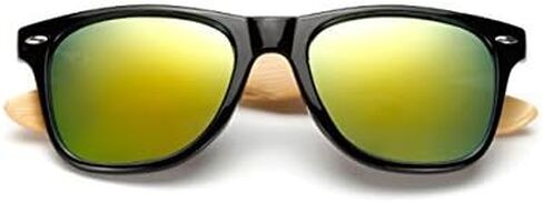 Long Keeper Bamboo Wood Arms Sunglasses for Women Men in Saudi Arabia