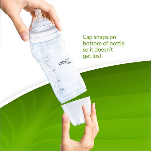 زجاجات رضاعة الأطفال من بلايتكس، بطانات قابلة لإعادة التدوير للاستعمال مرة واحدة، معقمة مسبقًا، 118 مل، 50 قطعة in Kuwait