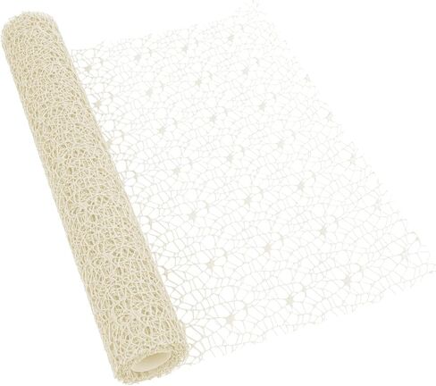 Flower Wrapping Mesh Paper Iregular Hollow Net Wrapper Floral Bouquet Paper Fresh Flower Packaging Sheet Florist Wrap Supplies for Birthday Wedding Valentine's Day in Saudi Arabia