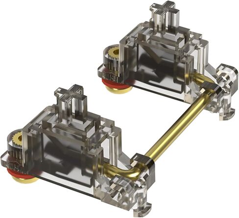 GATERON Ink V2 Screw in Stabilizer, RGB New Set Stab Hot Swap for 60% Layout MX Mechanical Keyboard in Saudi Arabia