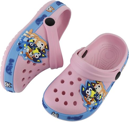Boys Girls Clogs Kids Cute Clogs Cartoon Garden Shoes Toddler Slides Slippers Indoor Outdoor Children Water Shower Beach Pool Sandals in Saudi Arabia