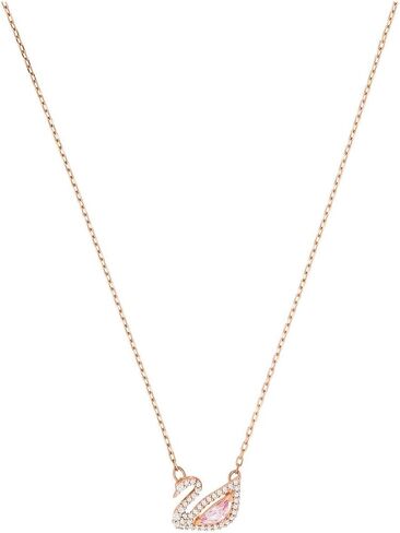 SWAROVSKI Dazzling Swan Necklace Rose Gold/Rose Gold Shiny Plating One Size in Saudi Arabia