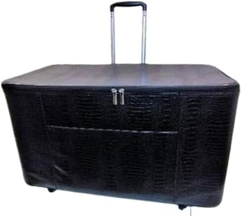 حقيبة ماكينة الخياطة - حقيبة دوارة ذات عجلات صلبة فاخرة مقاس 27 × 14 × 15.5 بوصة - حماية ونقل ماكينة الخياطة الخاصة بك بأناقة in Kuwait