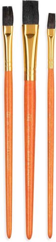 Royal & Langnickel Royal Zip N' Close Camel Flat 3-Piece Brush Set in Saudi Arabia