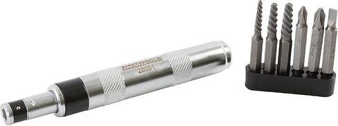 مجموعة مفكات الصدمات الصغيرة OEMTOOLS 26081، محرك 1/4 بوصة، مثالية للمساحات الضيقة، متينة ومدمجة، أداة أساسية للسيارات، استخدامات متعددة، مجموعة مفكات ذات تأثير مضغوط، أداة تحسين المنزل بنفسك in Saudi Arabia