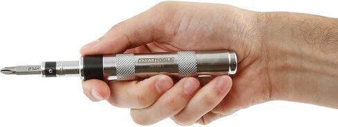 مجموعة مفكات الصدمات الصغيرة OEMTOOLS 26081، محرك 1/4 بوصة، مثالية للمساحات الضيقة، متينة ومدمجة، أداة أساسية للسيارات، استخدامات متعددة، مجموعة مفكات ذات تأثير مضغوط، أداة تحسين المنزل بنفسك in Saudi Arabia