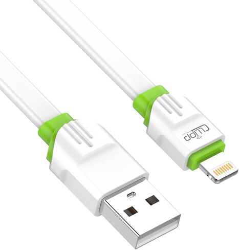 سلك شاحن iPhone، كابل شحن سريع 6 أقدام 2.4 أمبير، لهاتف iPhone 14 Pro/Plus/13 Pro Max/13/12/11/XS/XR، iPad Pro 12.9، Air 3/2، Mini 5/4/3 - أبيض in Saudi Arabia