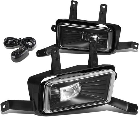DNA MOTORING FL-ZTL-265-AM LED Fog Light With Switch Driver & Passenger Side [Compatible with 15-20 Tahoe / 15-20 Suburban / 16-19 Suburban 3500] in Saudi Arabia