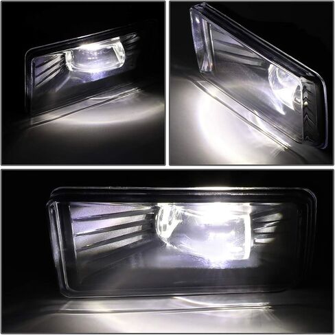 DNA MOTORING FL-ZTL-265-AM LED Fog Light With Switch Driver & Passenger Side [Compatible with 15-20 Tahoe / 15-20 Suburban / 16-19 Suburban 3500] in Saudi Arabia