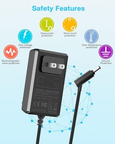 Aclorol شاحن لصاروخ القرش برو DK33-248080H-U الحيوانات الأليفة برو IZ162H IZ163H IZ162HC IZ362H IZ363H UZ365H 24.8V القرش استبدال شاحن فراغ لاسلكي IX141 IZ140 IZ142 UZ145 XBCHGX140 XSBT620 5.9FT in Kuwait
