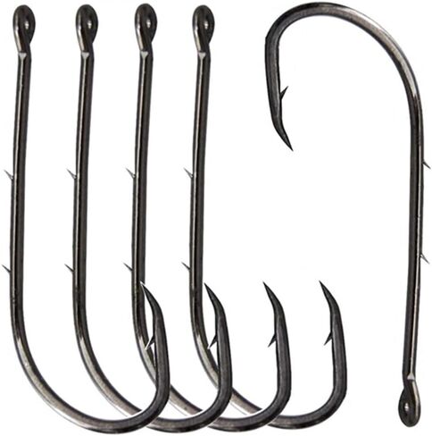 Baitholder Fishing Hooks Barbed Shank Beak Bait Holder Hooks 100pcs/ Pack in Saudi Arabia