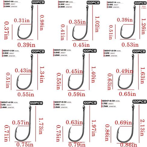 Baitholder Fishing Hooks Barbed Shank Beak Bait Holder Hooks 100pcs/ Pack in Saudi Arabia