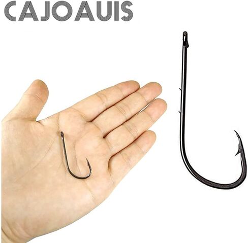 Baitholder Fishing Hooks Barbed Shank Beak Bait Holder Hooks 100pcs/ Pack in Saudi Arabia