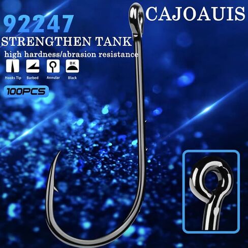 Baitholder Fishing Hooks Barbed Shank Beak Bait Holder Hooks 100pcs/ Pack in Saudi Arabia