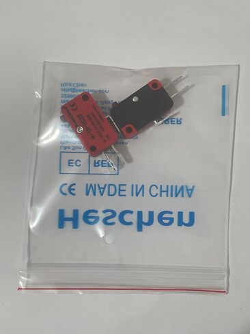 مايكرو سويتش V-15-1C25 SPDT نوع الزر 20 أمبير 250 فولت تيار متردد 2 حزمة in Saudi Arabia