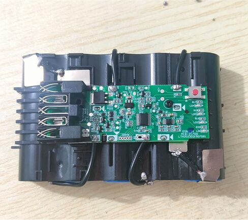 18V 10-Cell 3.0Ah 4.0Ah 5.0Ah 18650 Battery Case Replacement for Milwaukee M18 Battery Broken Plastic Case Replacement Part DIY Repair Rebuild Kit (No Battery Cell) in Saudi Arabia