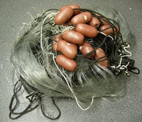 PVC Fishing net Float 33x55mm, Hole 9mm, Buoyancy 35g in Saudi Arabia