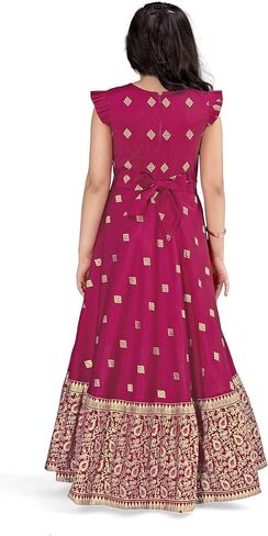 Girls Maxi Length Flared Dress in Saudi Arabia