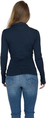 Velvet by Graham & Spencer Women's Meri Surplice Top in Saudi Arabia