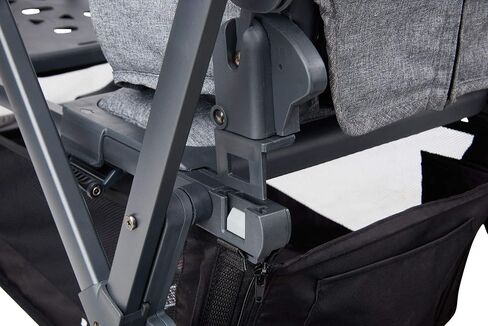 JOOVY Caboose S Rear Seat - Black Melange in Saudi Arabia