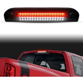 KEWISAUTO LED 3rd Third Brake Light Rear Center High Mount Brake Stop Light Rear Stop Signal Warning Brake Tail Cargo Lamp for Dodge Ram 1500 2002-2008 Ram 2500 3500 2003-2009 Accessories, Plug & Play