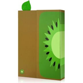 Kisdo Fruit Journal Notebook with Magnetic Flap Closure, Classic Note book for Writing Sketching Cute Fruit Memo Diary for Kids, Students, Teachers, 224 Pages, 5.3x7.6 inch(Apple)