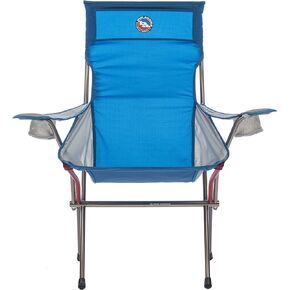 Big Agnes Big Six Armchair - Deluxe Comfort with Built-in Cup Holders | Tall Back, Wide Seat | Packable & Quick Setup | Lightweight Backpacking & Camping Chair