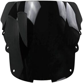 Motorcycle Double Bubble Windshield WindScreen Screen 1996-2007 For Honda CBR1100XX CBR 1100 XX Super Blackbird Black Iridium