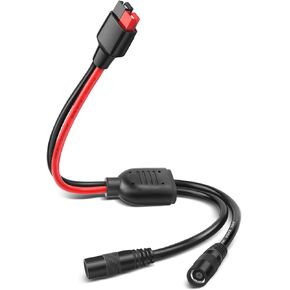 كابل محول أنثى من أندرسون إلى تيار مستمر 8 مم من 1 إلى 2 منفذ طاقة عالي إلى موصل شمسي مقسم 8 مم محول 8 مم إلى كابل أندرسون Y المتوازي متوافق مع Goal Zero Jackery Anderson Powerpole in Kuwait