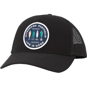 Life is Good Men's Cap - Snap Back Trucker Hat