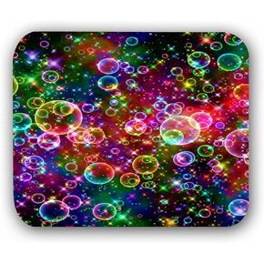 Colorful Bubbles Mousepad Anti-Slip Neoprene Mouse Pad Mat Mice Mousepad Desktop Mouse Pad Laptop Mouse Pad Gaming Mouse Pad