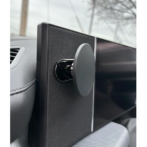 iPhone Holder Mount for 2024 Hyundai Sonata, Kona, and Ioniq 5 (All Years). Attaches Magnetically to Metallic Dashboard. Compatible with MagSafe for iPhone 12/13/14/15 Series.