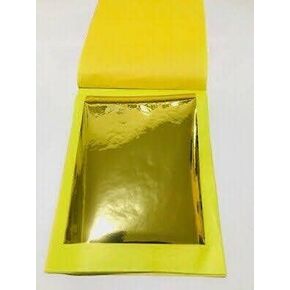 tanjore Gold foils 6x4 Size 25 Pages Gold foils Book for tanjore Painting,Frame Art Temple Decor Mysore Painting,Art & Crafts Home Decoration etc
