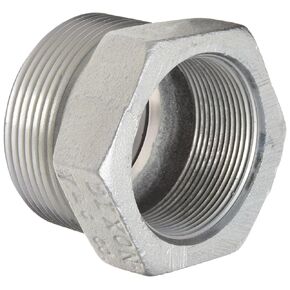 Dixon Valve & Coupling Boss GB28 Plated Iron Hose Fitting, Spud for GJ Boss Ground Joint Seal, 2" NPT Female