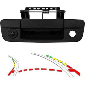 Tailgate Handle Reverse Backup Camera Replacement for Dodge Ram 1500 2500 3500 2009-2017, GreenYi AHD 720P Pickup Rear View Parking Camera with Trajectory Guideline in Saudi Arabia